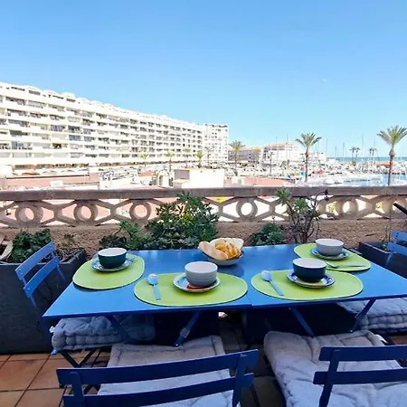 Le Chrystina - T2 Au Port Avec Terrasse Vue - Parking Wifi Clim