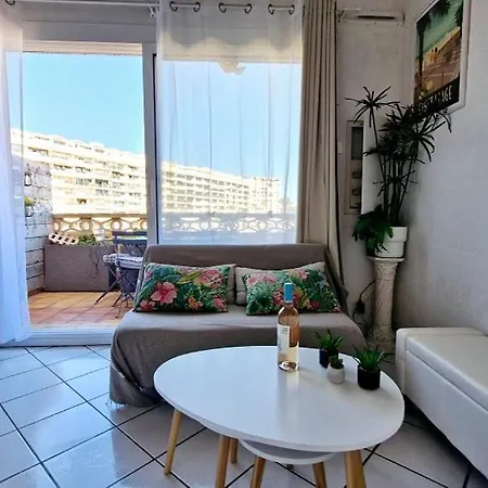 Le Chrystina - T2 Au Port Avec Terrasse Vue - Parking Wifi Clim Lejlighed