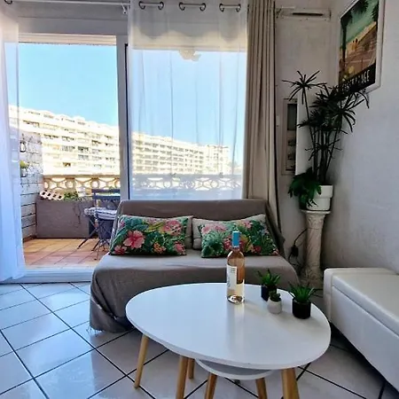 Le Chrystina - T2 Au Port Avec Terrasse Vue - Parking Wifi Clim Apartment